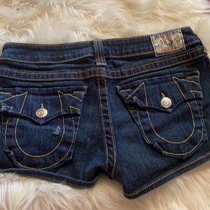 True religion shorts
